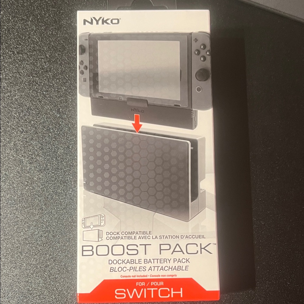 NIB - NYKO - Boost Pack for Nintendo Switch